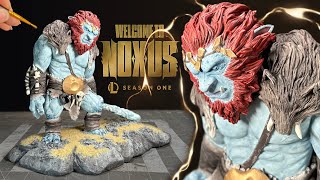 I sculpted Trundle from League of Legends: Welcome to Noxus