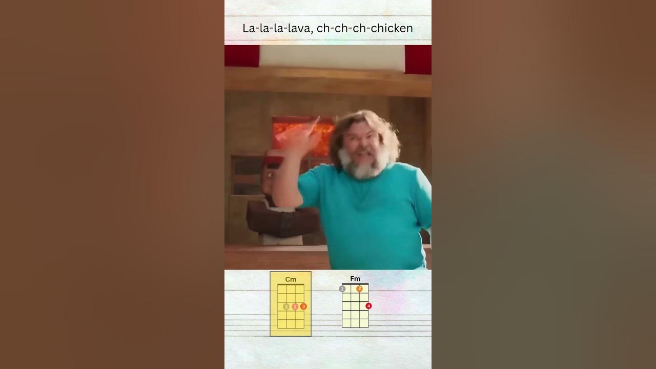 Steve's Lava Chicken - Ukulele Chords #ukulele #lavachicken
