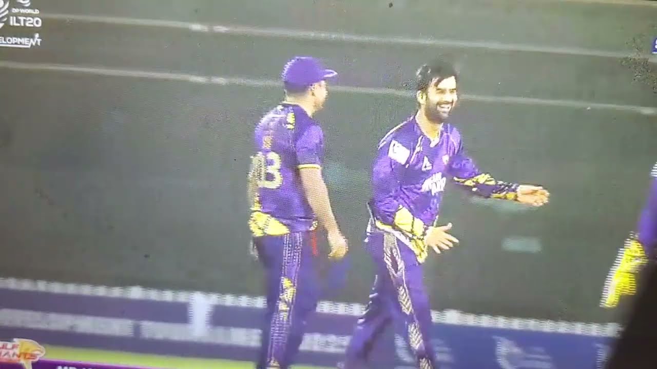 SYED HAIDER SHAH (KEEPER. ) ILT20 DEVELOPMENT  2025 🇦🇪 UAE 