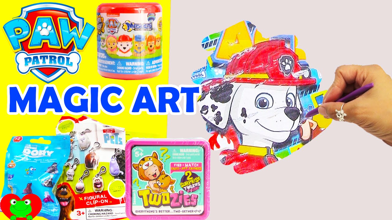 Crayola Paw Patrol Artist Case Educational Toy Multicolor