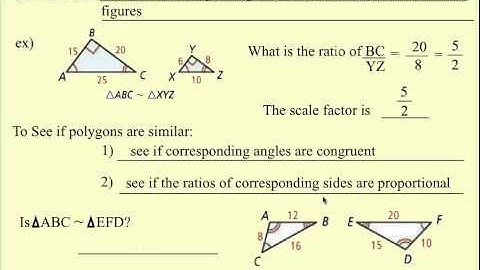 7.2 similar polygons