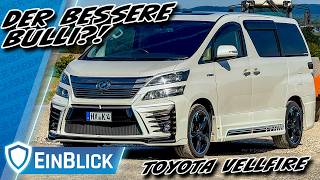 BESSER als Multivan, V-Klasse & co.? Toyota Vellfire H2 Hybrid (2012) -Wir brauchen DIESEN BUS!