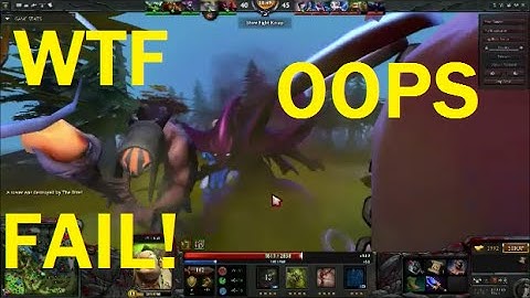 Dota 2 Hilarious WTF Body Block Fail!