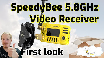 SpeedyBee 5.8GHz Video Receiver: First look