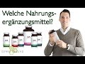 Welche Nahrungsergänzungsmittel nehme ich? - Gerne Gesund