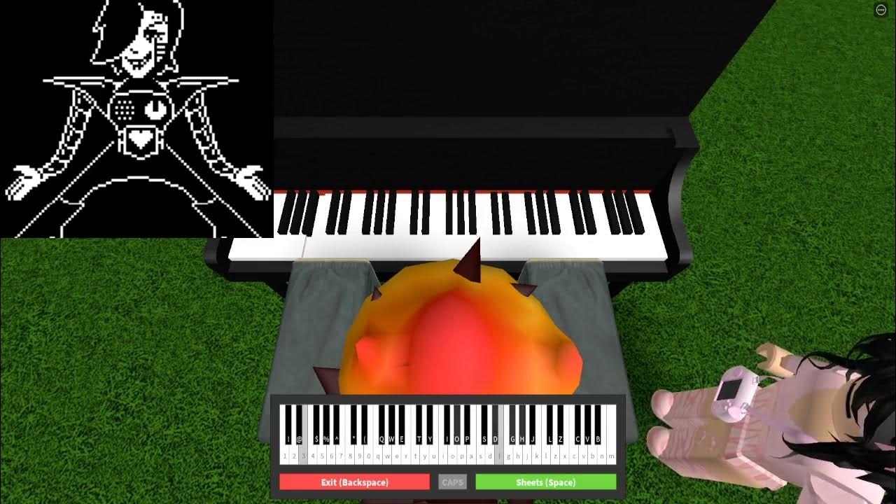 Mettaton OST - Metal Crusher - Undertale | [Roblox Piano] - YouTube