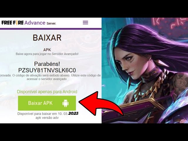 Servidor Avançado do Free Fire: Data prevista de lançamento do APK OB40 em  2023