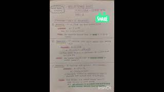 Relations and Functions class 12 short notes.. Part 1 Relations made easy