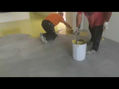 Pavimento di resina poliuretanica e cemento - Resin Floor srl