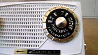 Vintage Italian Transistor Radio - Muzzini Junco - Mod Parcanal Comet