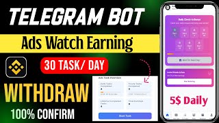 Telegram New Free Earning Bot  | Insta Tasker Telegram Bot | Free Online Earning In Pakistan