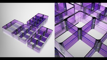 Parametric Stackable Boxes with Grasshopper download free parameter
