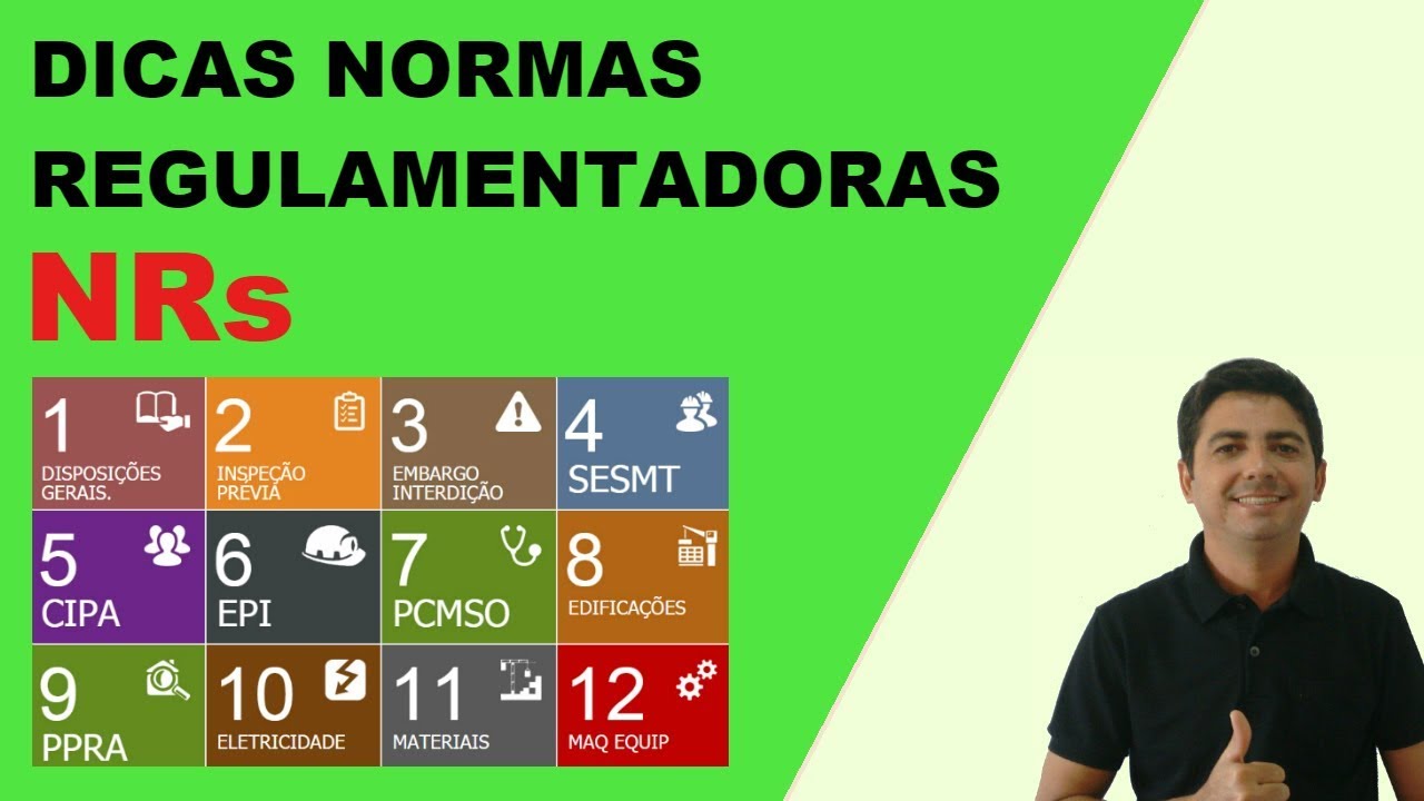As Normas Regulamentadoras Nr Do Trabalho Estão Contidas