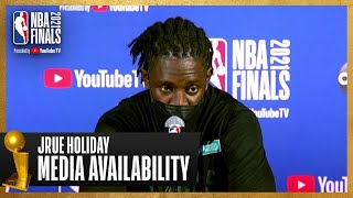 Jrue Holiday #NBAFinals Media Availability | July 19th, 2021