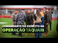 Comandante do Exército visita Rio Grande do Sul