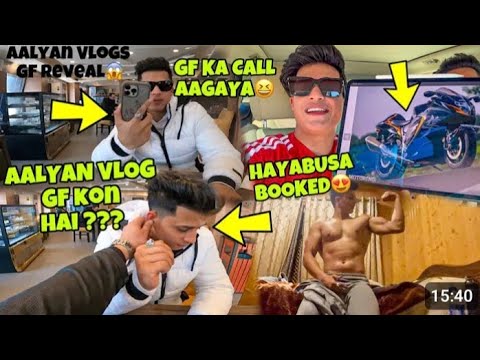 @aalyanvlogs1299 GirlFriend Reveal 😂❤️| Bhind the Scenes😂| HAYABUSA ...