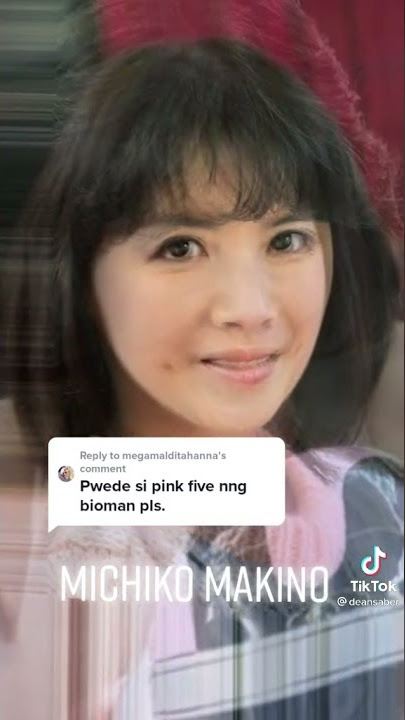 BIOMAN Pink Five! Michiko Makino #Bioman #Batang90s