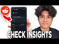 How To Check Reddit Post Insights! - Tutorial