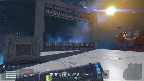 Space Engineers - Hanger Door Open and Close