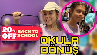 OKULA DÖNÜŞ 2022 SON HAZIRLIKLAR ALIŞVERİŞ VLOG