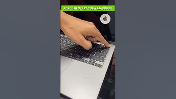 How to restart your MacBook ? #macbook #forcerestart #troubleshooting