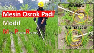 Download Lagu Mesin Osrok Padi Penyiang Gulma Modifikasi Mesin Potong Rumput MP3