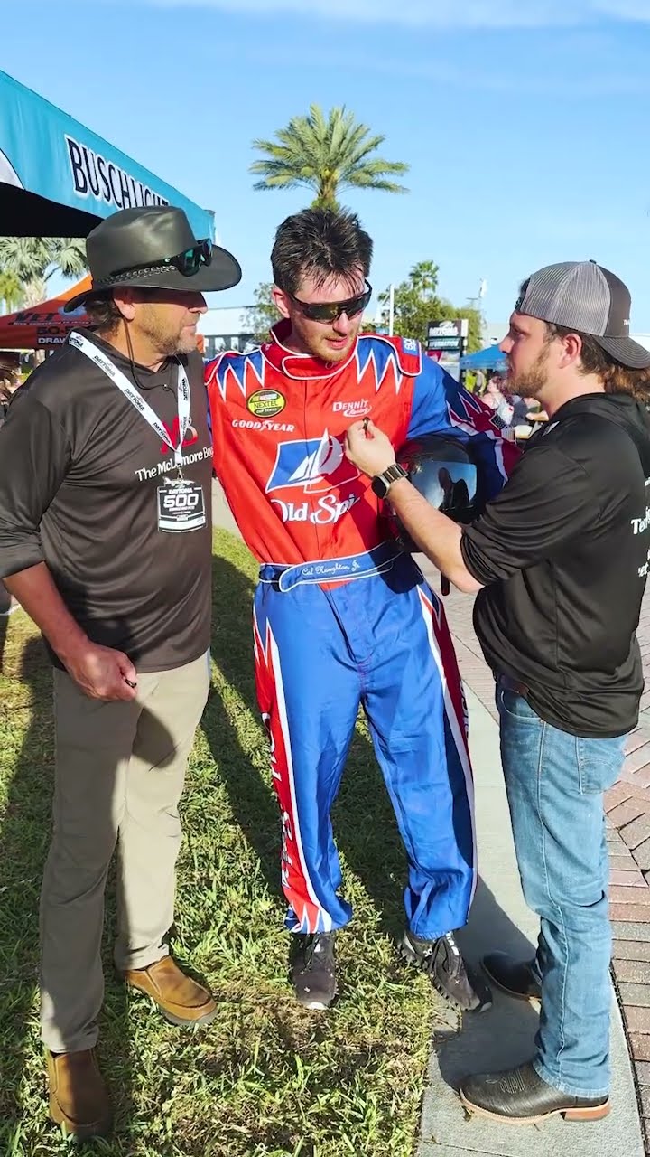 The McLemore Boys caught up with fans at the Daytona 500 as Trump has plans to attend