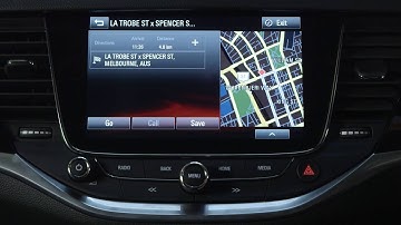 How do I use the navigation system in my Astra? | myHolden Connect