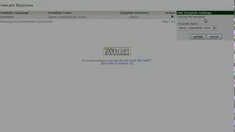 How to Install Zen Cart template, ZenCart theme installation via Cpanel and FTP