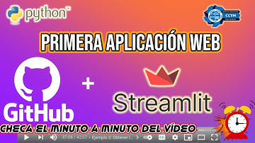 🕸️ Desarrollo de aplicaciones en Internet: Streamlit | La primera aplicación | ¡Muy fácil! | Parte 1