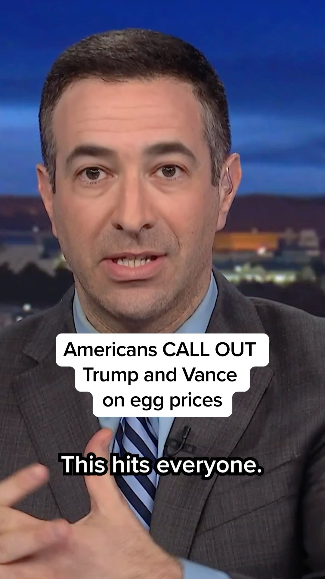Americans CALL OUT Trump and Vance on egg prices