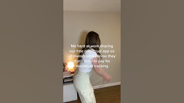 Free Period Tracking w/ No Ads or Subscription! #periods #menstruation #menstrualcycle #shorts