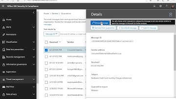 Microsoft 365 Email Quarantine Management