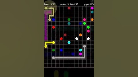 How To Solve Flow Free Jumbo Rectangle Pack Level 73 13x16 Board Walk Through Solution Walkthrough