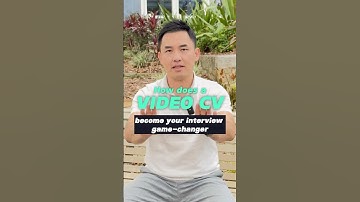 This is how a video #resume changes your #jobinterview #careertips