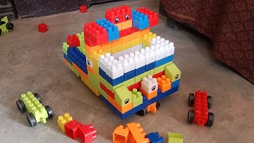 Satisfying DIY Lego truck ASMR/Building Blocks/Lego Blocks/game Blocks 