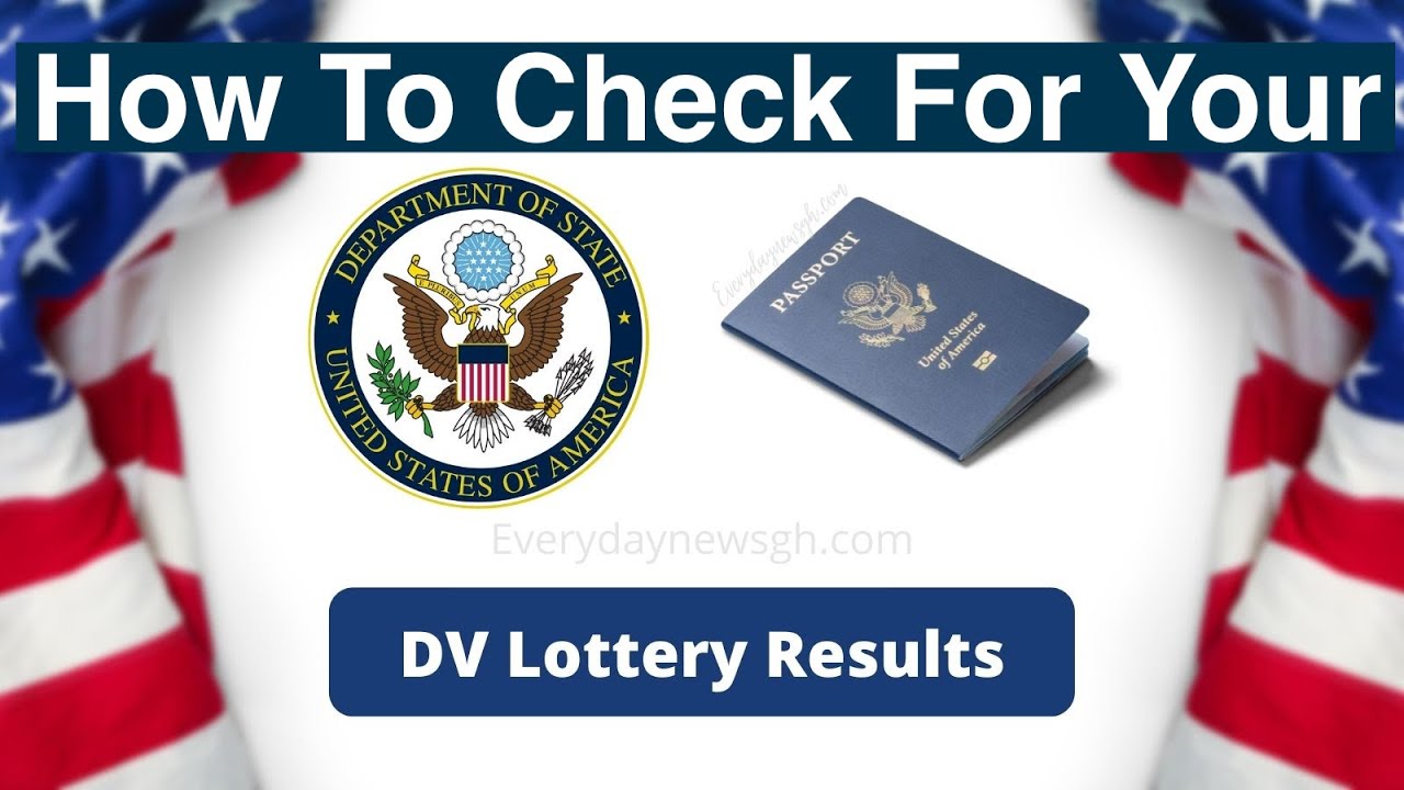 How To Check Dv Lottery Result Green Card Lottery Result 2024 YouTube