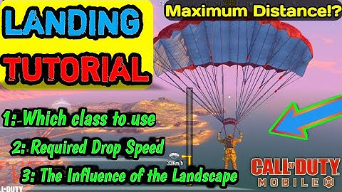 MAXIMUM LANDING DISTANCE TUTORIAL EXPLAINED DO