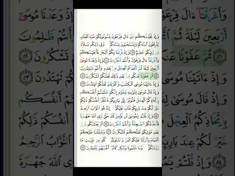 8 الصفحة ٨ من المصحف سورة البقرة أحمد العجمي Quran قرآن