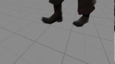 my first walk cycle animation sfm