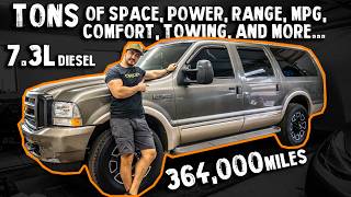 The KING of SUVs - Why You Might NEED A FORD EXCURSION - A True Third Row SUV, Smaller Than An F150