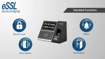 eSSL uface302 Multibiometric Time Attendance & Access control System
