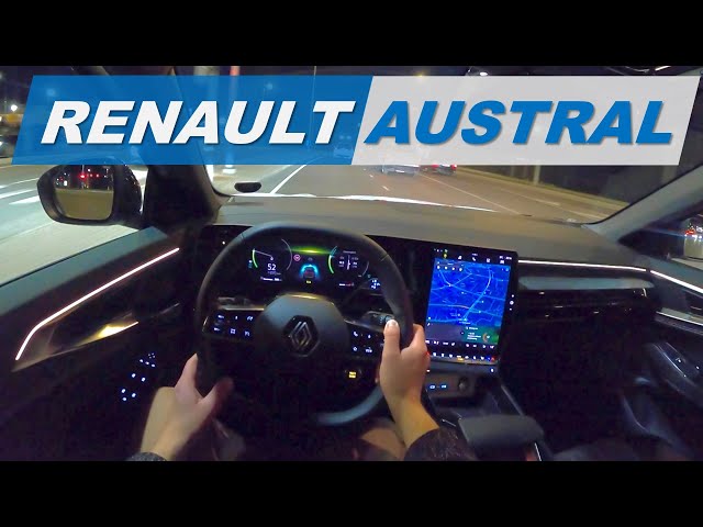 Renault Austral POV Night Drive (Binaural Audio) 