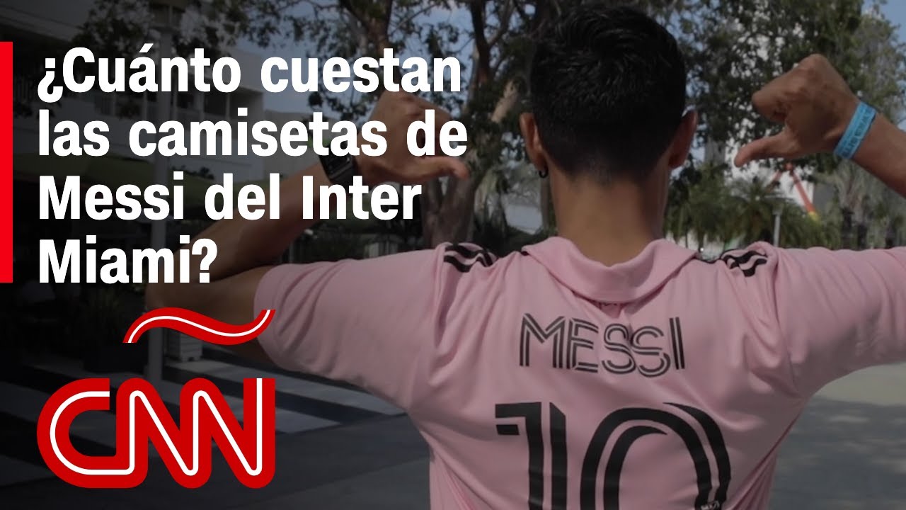 Cómo son las camisetas de Messi del Inter Miami que ya están agotadas? 