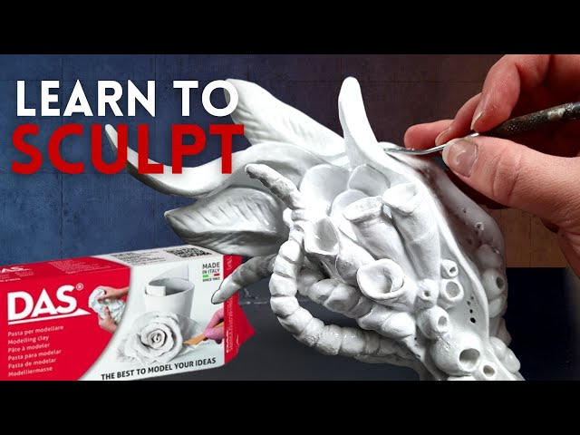 AIR DRY Clay TIPS: Sculpting For Beginners 