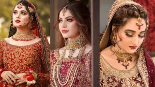 different type of bridal makeup bridal look for wedding #bridalmakeover#bridalpicture