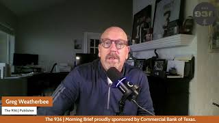 Welcome To The 936 Morning Brief