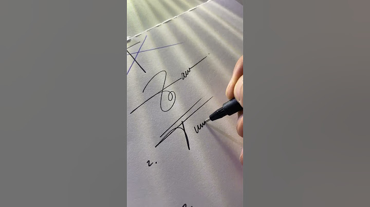 How to sign the letter T?❤️