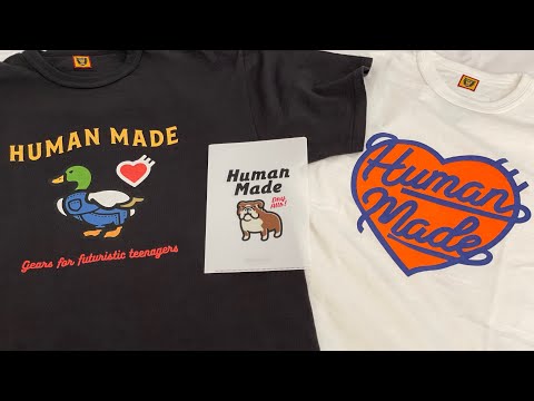Human Made Items - Tee Sizing in Detail - YouTube