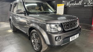 2016 LandRover Discovery 4 3.0 SDV6 Graphite Euro 6 - 7 services to 92k miles - Corris Grey 